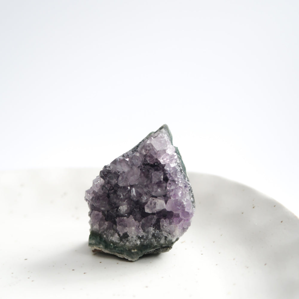 
                  
                    Natural Raw Mini Purple Amethyst Crystal Cluster
                  
                