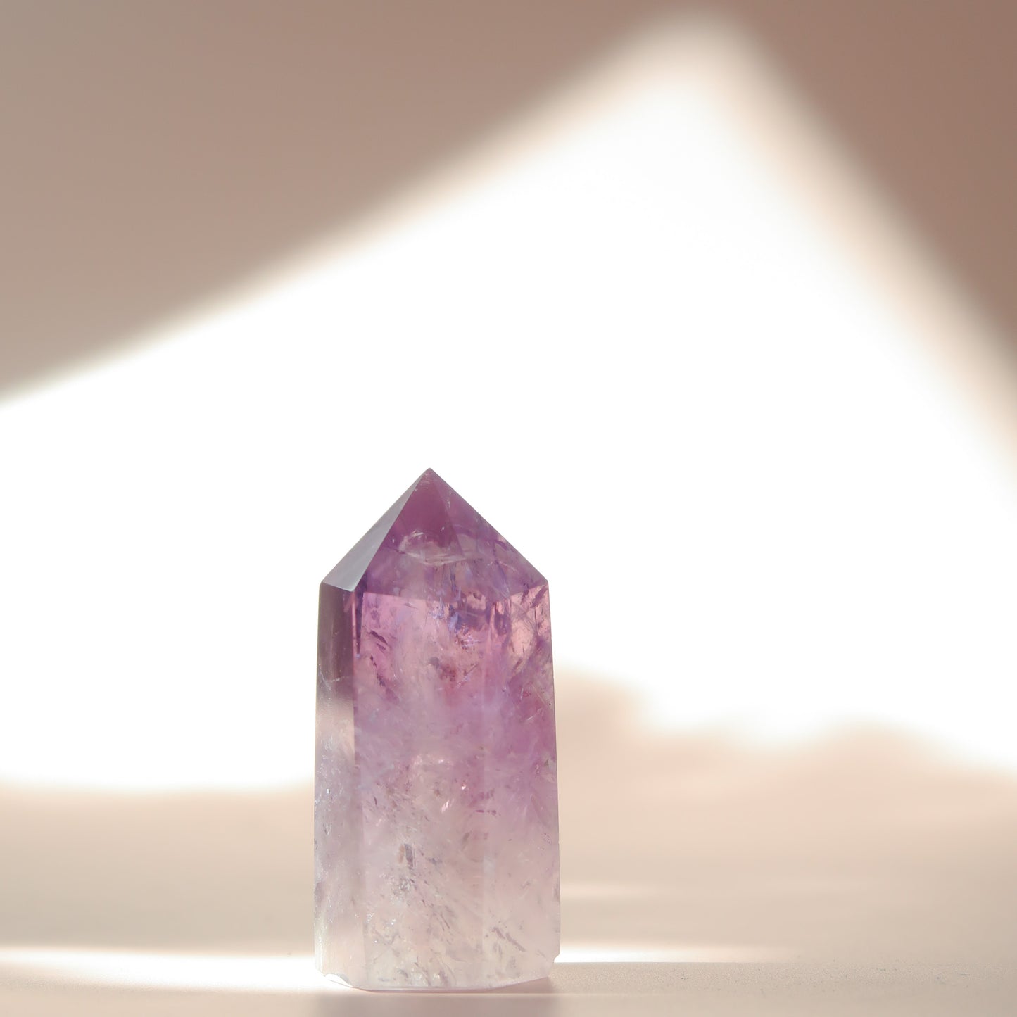 Desert Rose Mini Polished Purple Amethyst Crystal Point