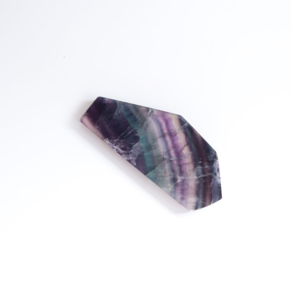 Fluorite Slice | Rainbow | Polished