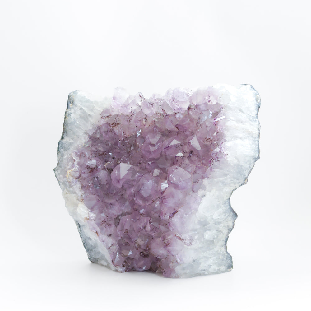 Extra Large Natural Raw Self Standing Purple Amethyst Crystal Cluster 