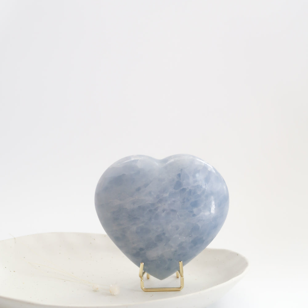 
                  
                    Blue Calcite Puff Heart
                  
                